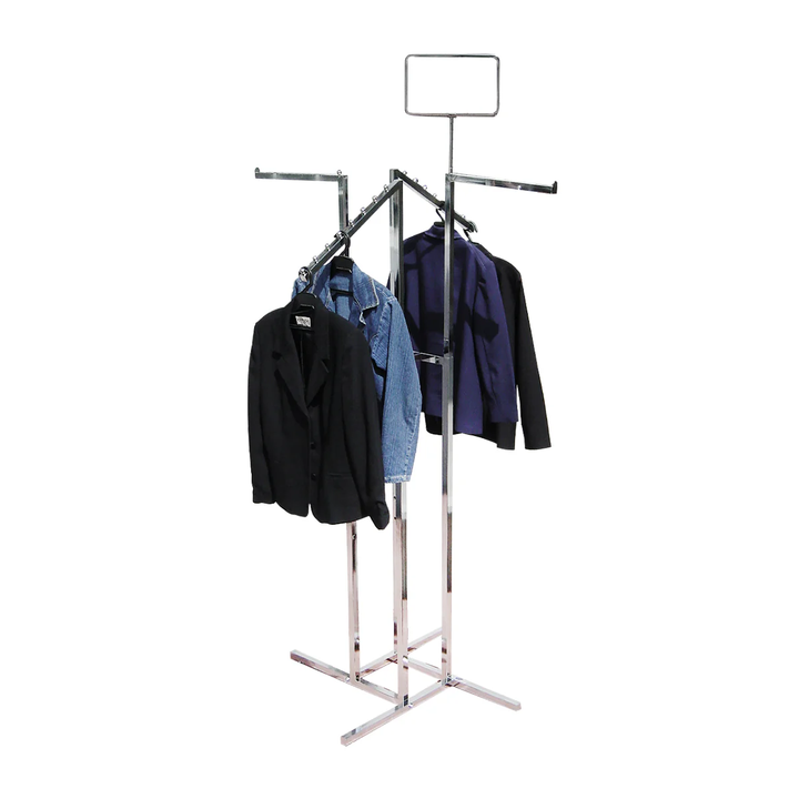 Soluciones de exhibición para tiendas de ropa