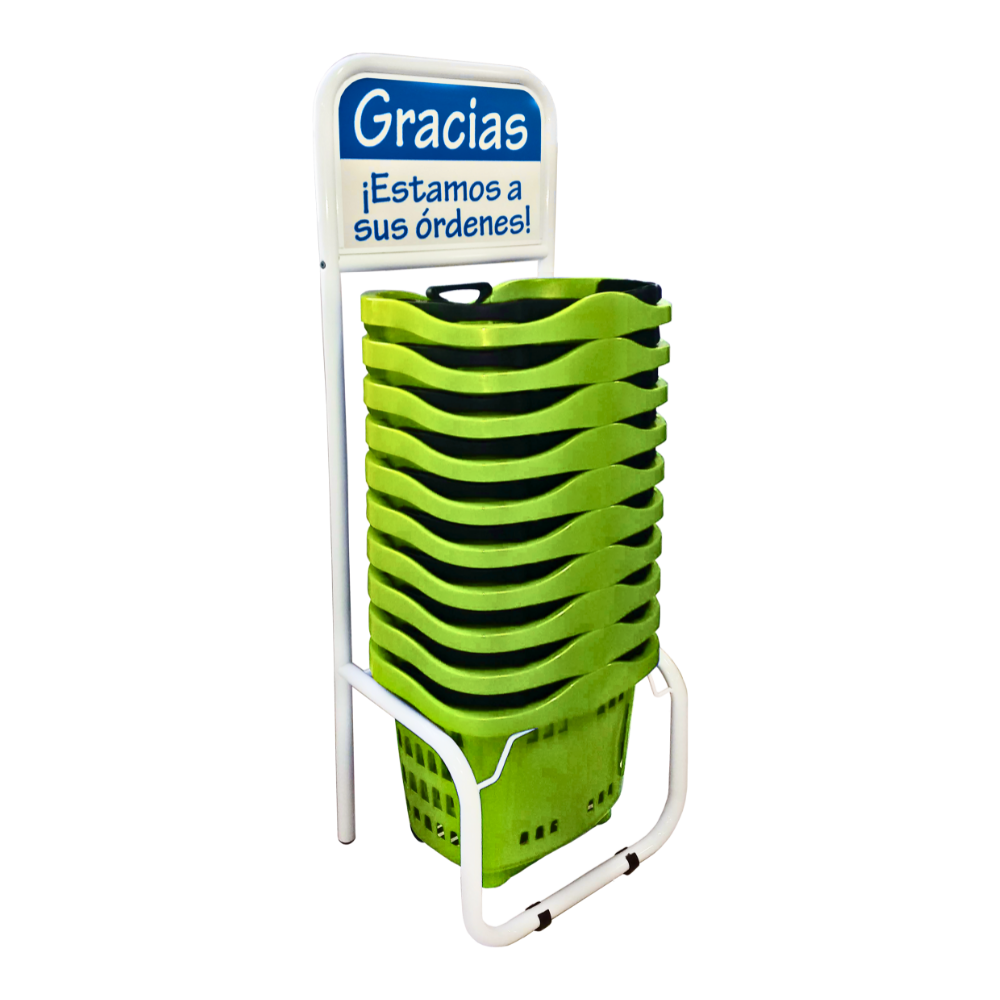 10 Eurocanastillas + Rack Organizador
