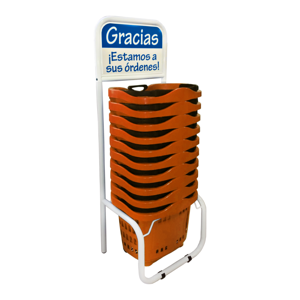 10 Eurocanastillas + Rack Organizador