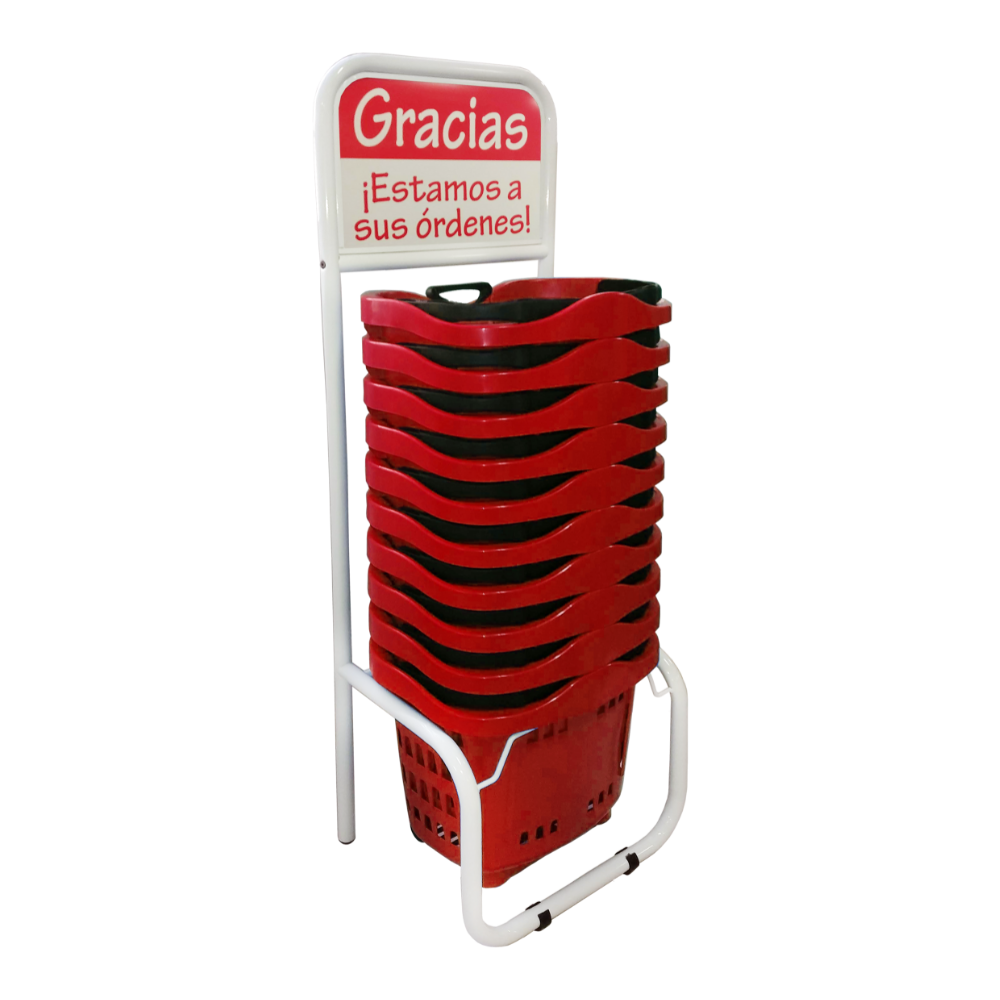10 Eurocanastillas + Rack Organizador