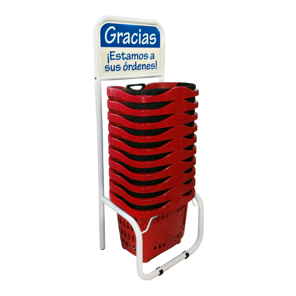 10 Eurocanastillas + Rack Organizador