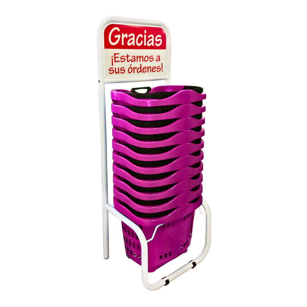 10 Eurocanastillas + Rack Organizador
