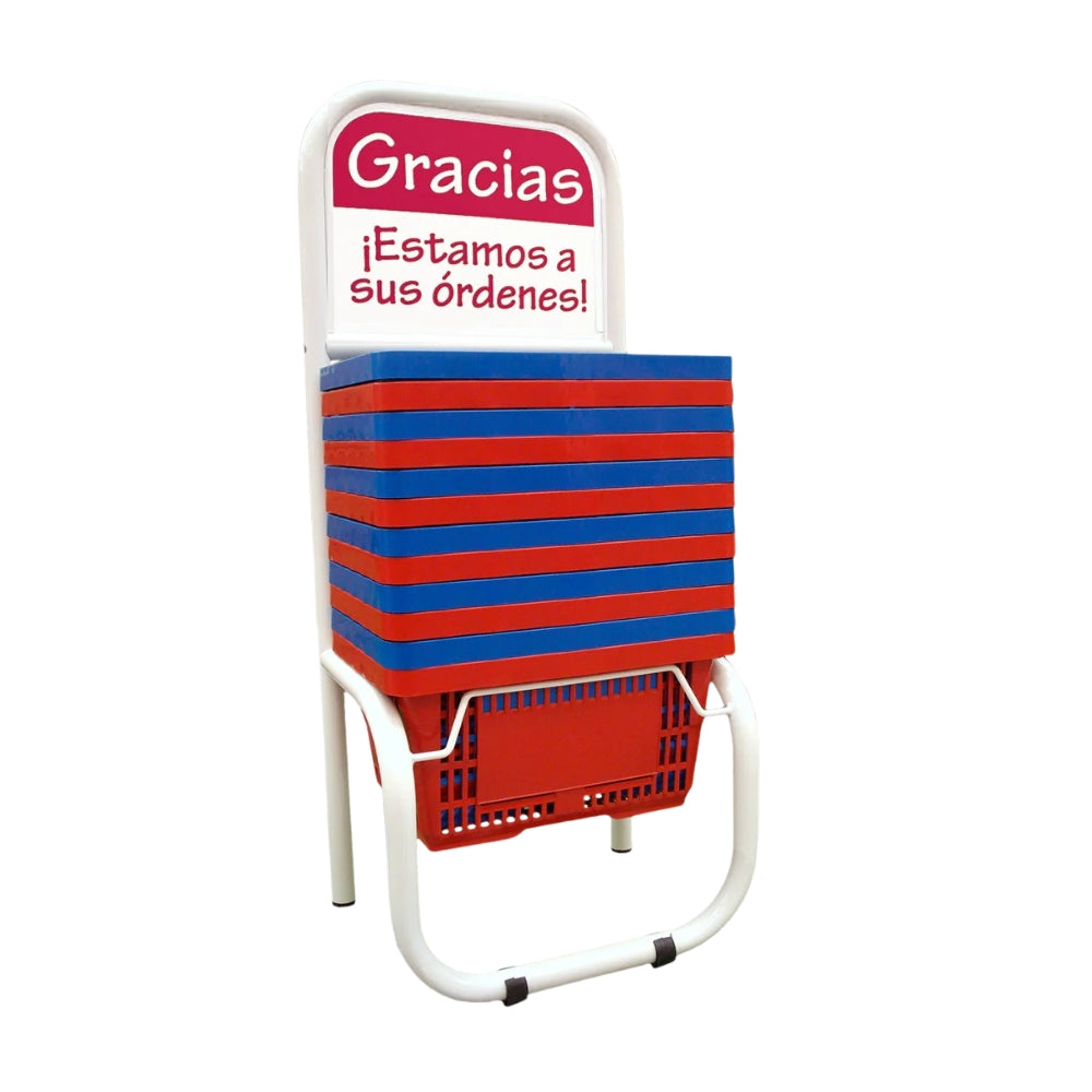 Rack canastillas 22 litros