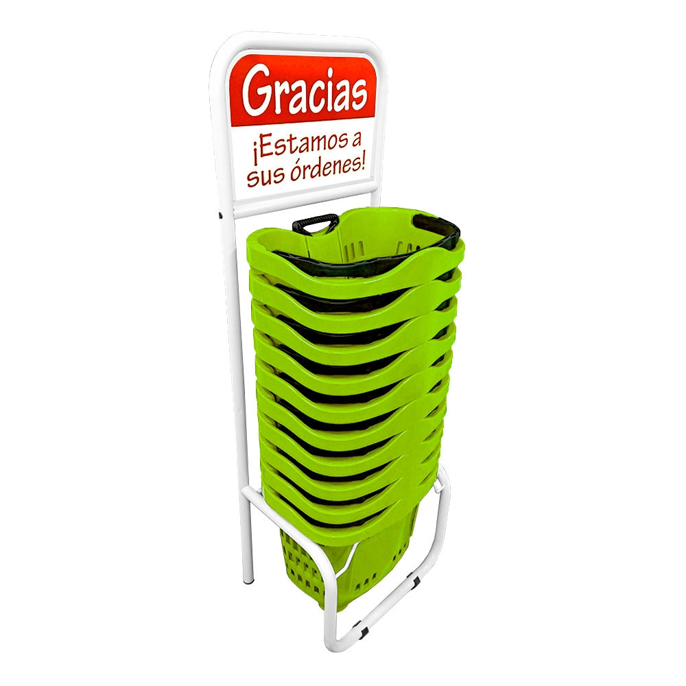10 Eurocanastillas + Rack Organizador