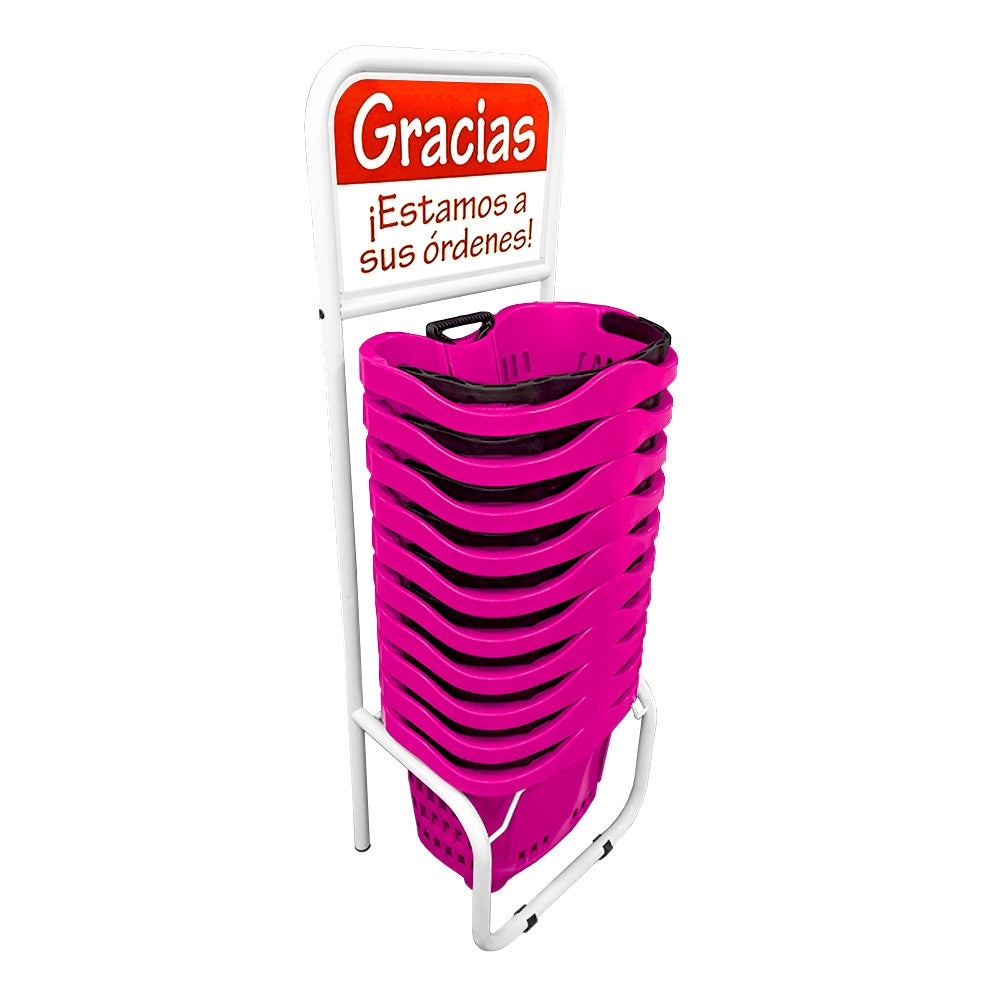 10 Eurocanastillas + Rack Organizador