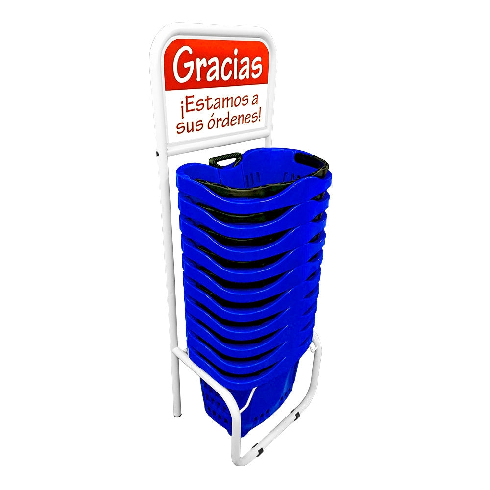 10 Eurocanastillas + Rack Organizador