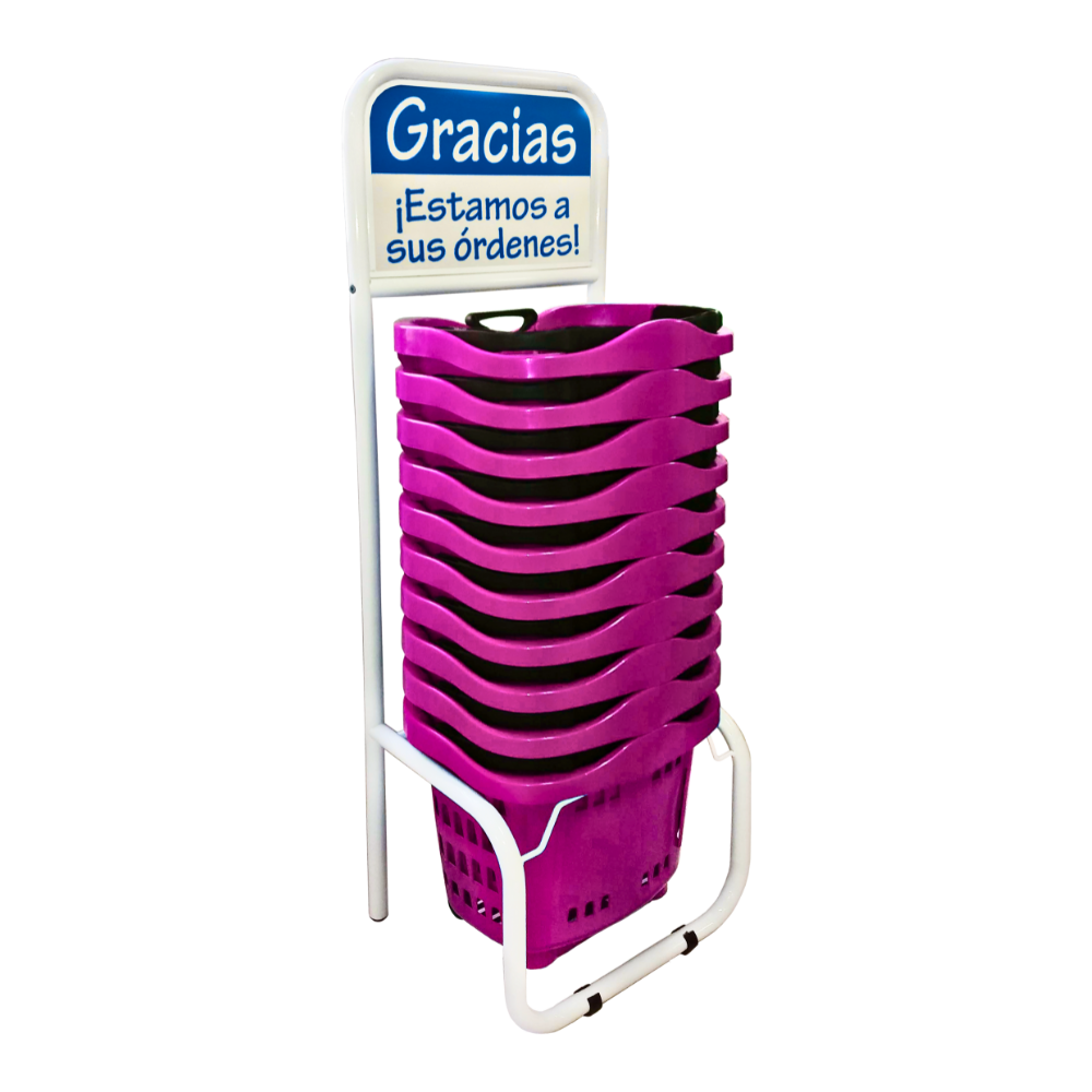 10 Eurocanastillas + Rack Organizador
