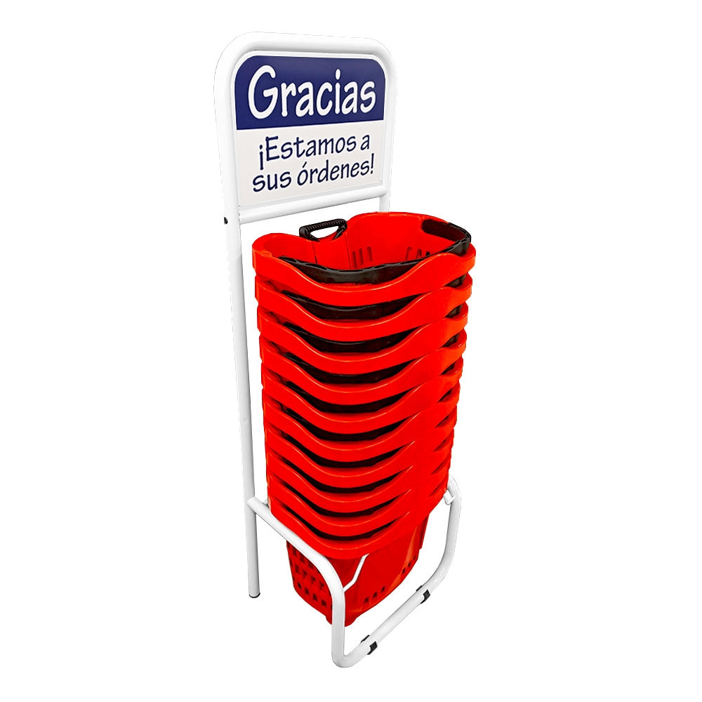 10 Eurocanastillas + Rack Organizador