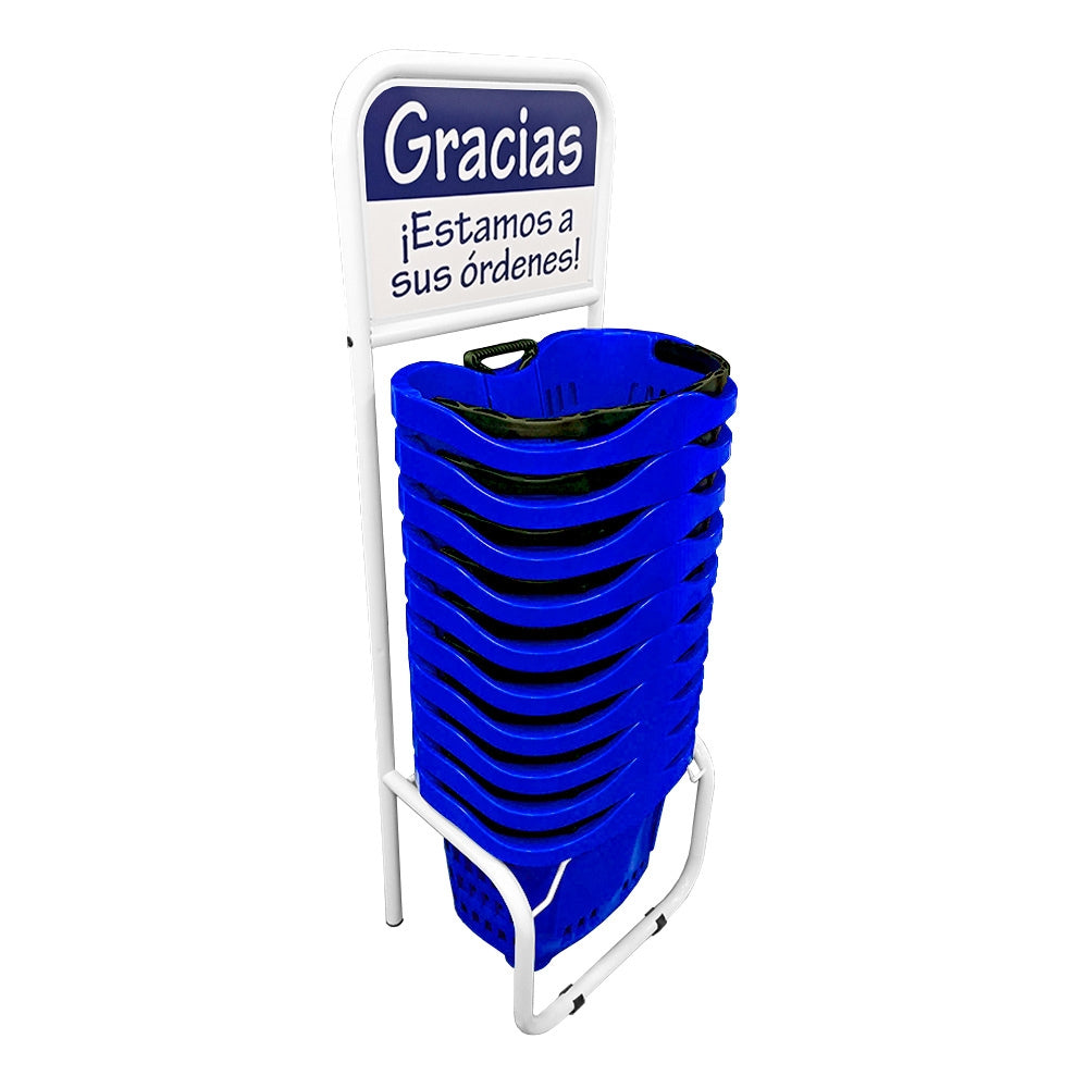 10 Eurocanastillas + Rack Organizador
