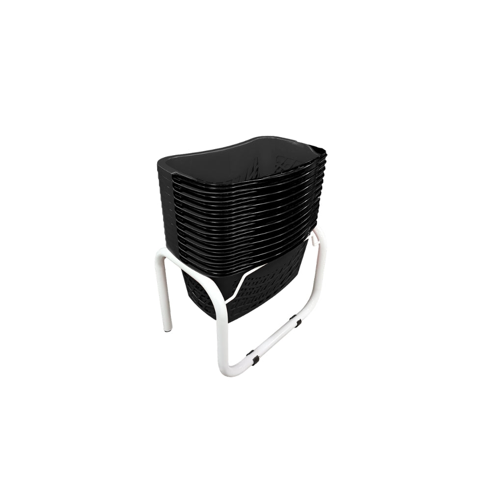 Set de 12 Ergocanastillas 26 litros + Rack Organizador