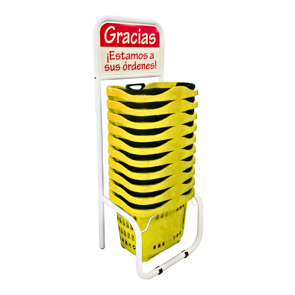 10 Eurocanastillas + Rack Organizador