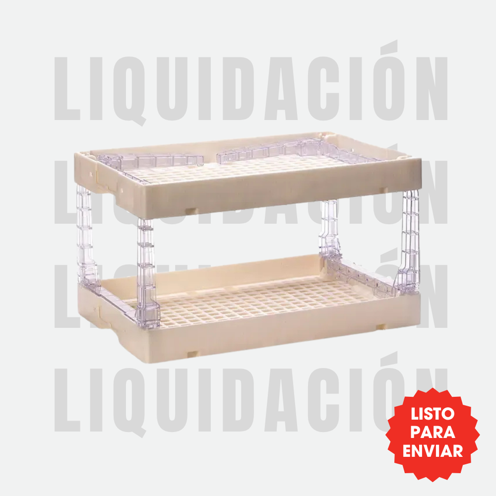 Contenedor plástico Crystal Clear 30 cm - Liquidación