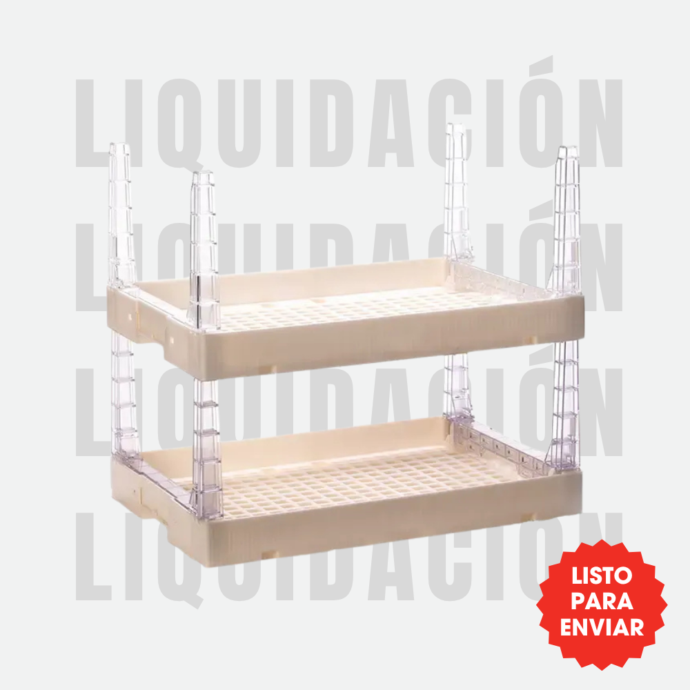Contenedor plástico Crystal Clear 37 cm - Liquidación