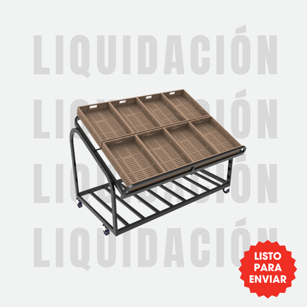Exhibidor modular PANTERA + 8 CPR’s - Liquidación