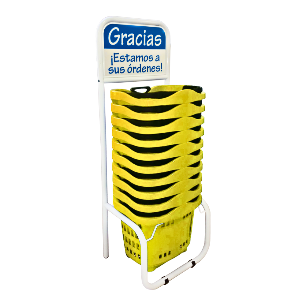 10 Eurocanastillas + Rack Organizador