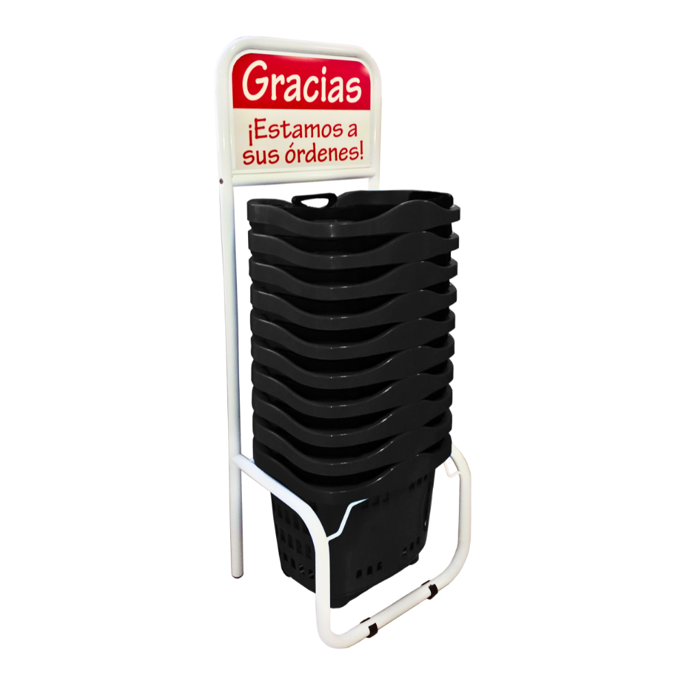 10 Eurocanastillas + Rack Organizador