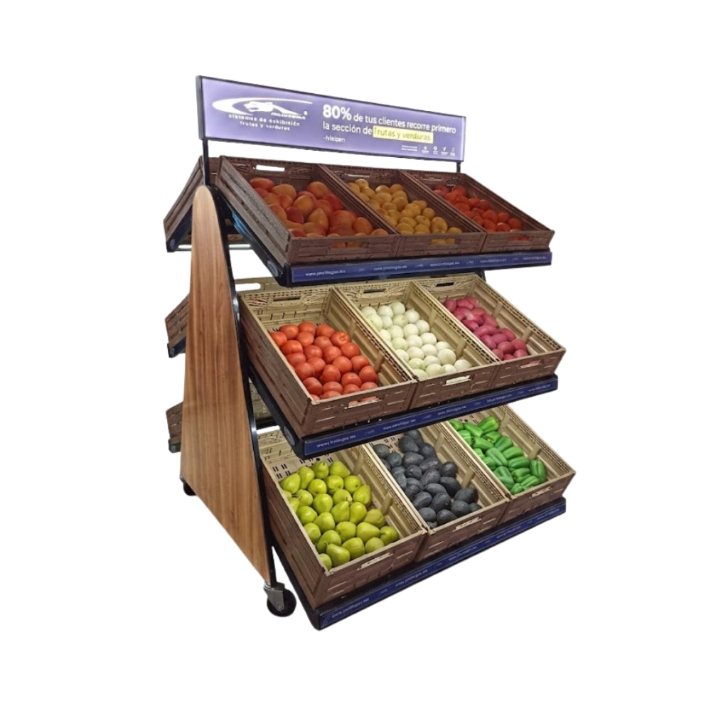 Exhibidor de Frutas y Verduras PANTERA