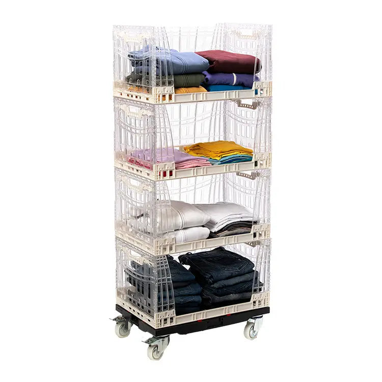 Contenedor plástico Crystal Clear - Caja 32 cm