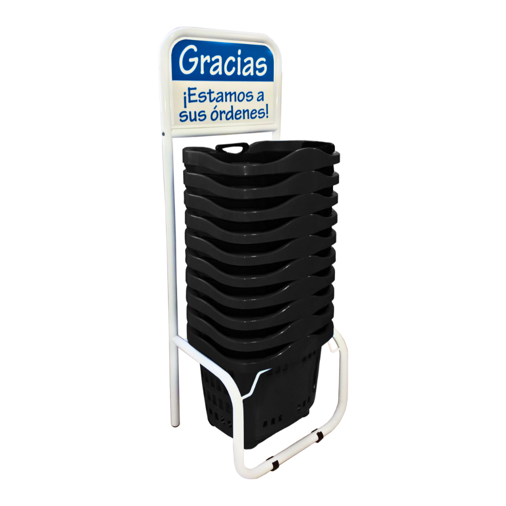 10 Eurocanastillas + Rack Organizador