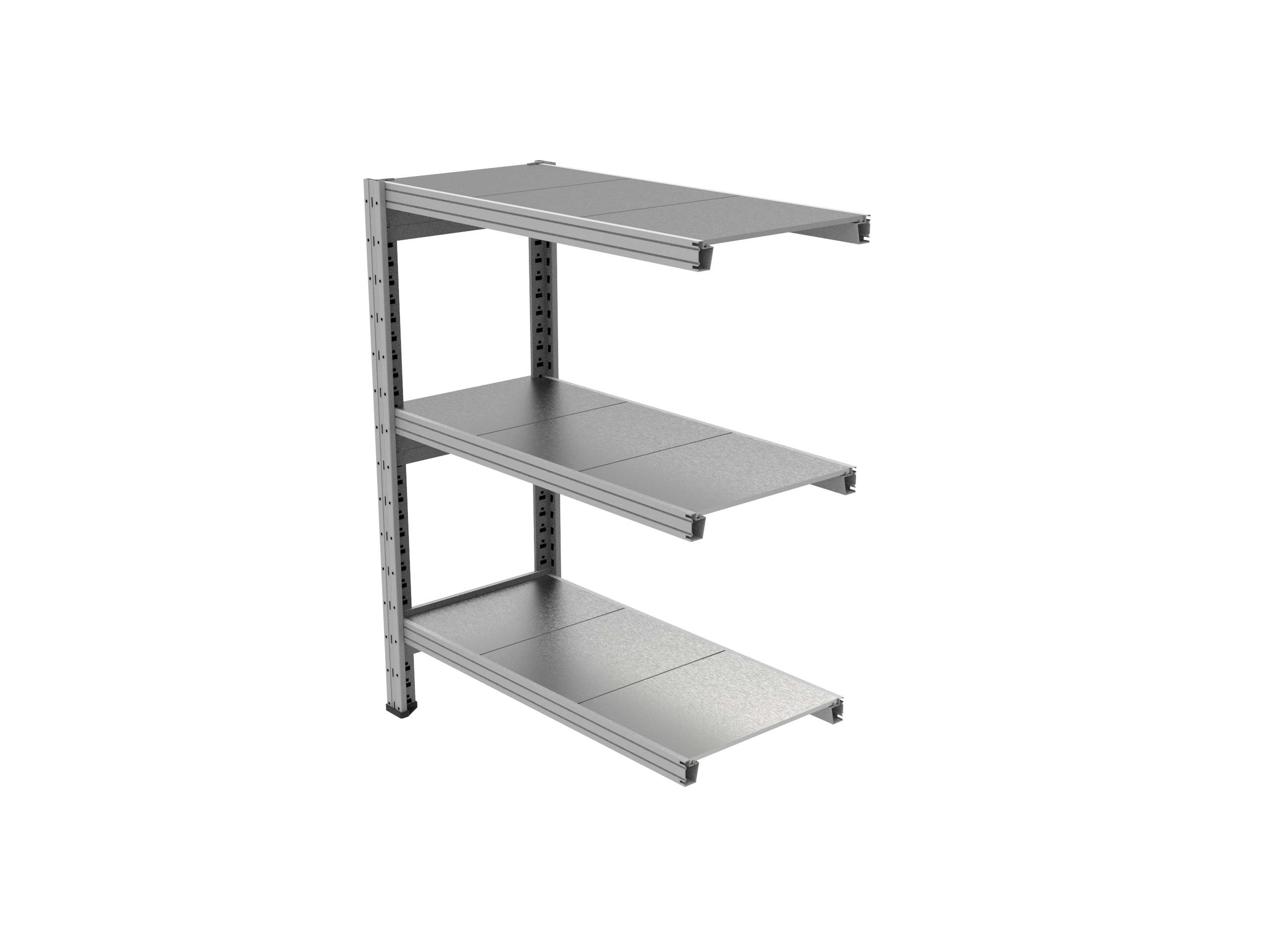Estantería UNIZINC alto 112 cm con 3 niveles