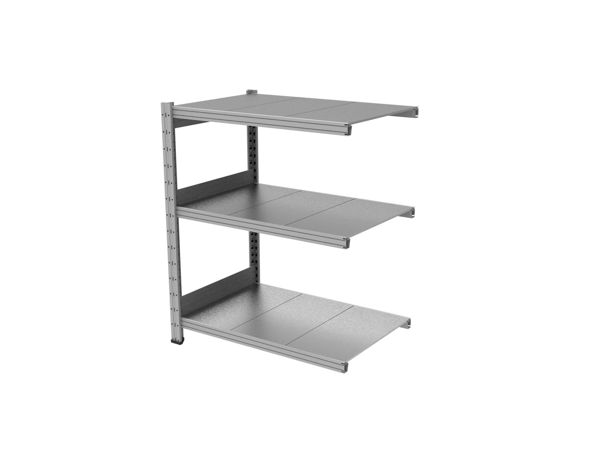 Estantería UNIZINC alto 112 cm con 3 niveles
