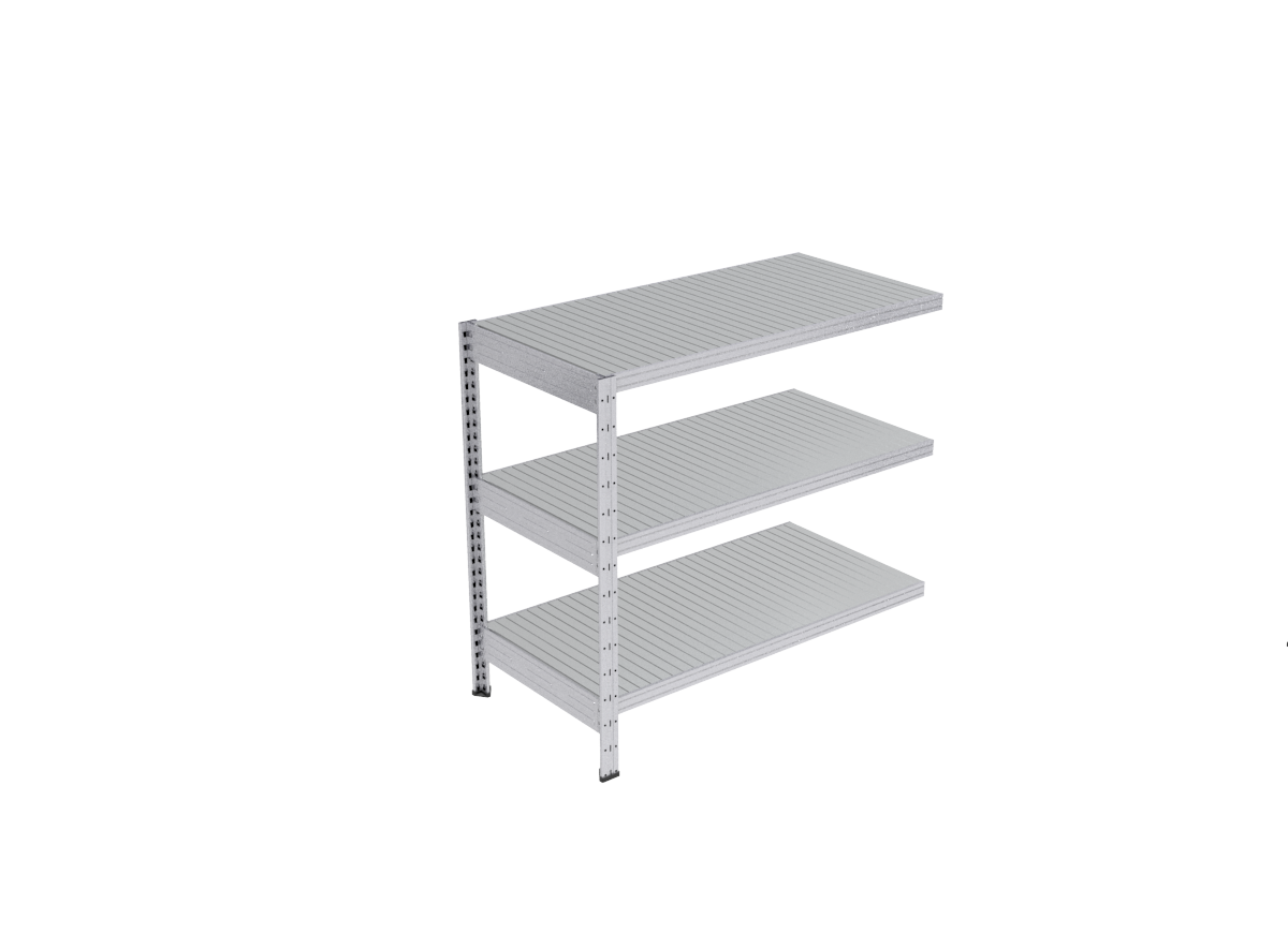 Estantería UNIZINC alto 112 cm con 3 niveles