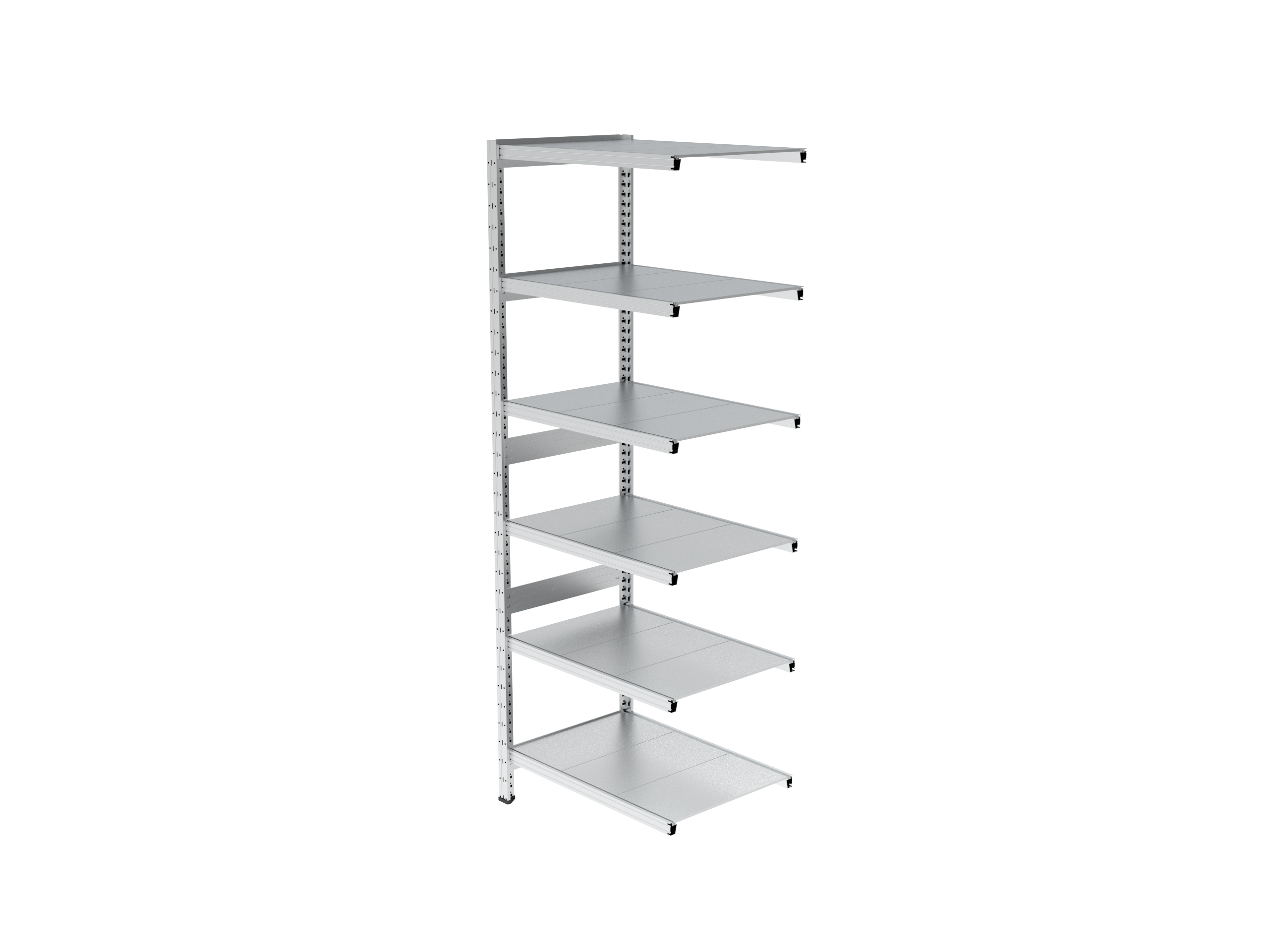Estantería UNIZINC alto 247 cm con 6 niveles