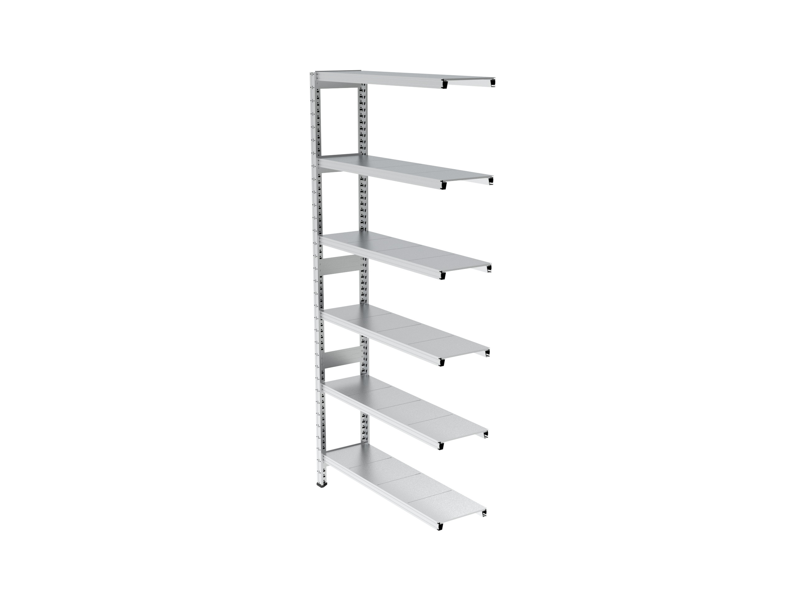 Estantería UNIZINC alto 247 cm con 6 niveles
