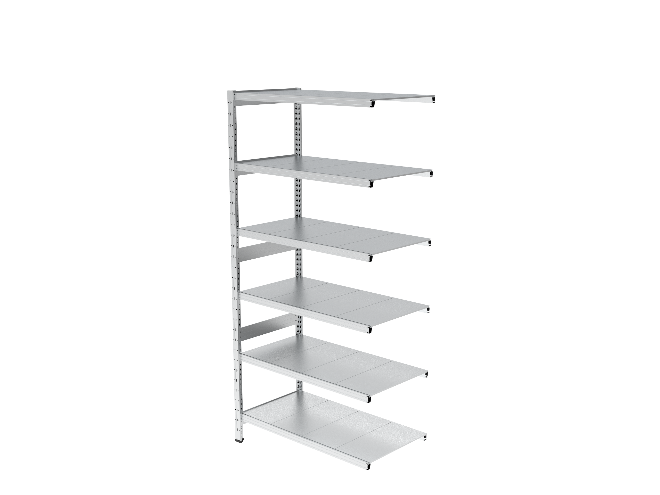 Estantería UNIZINC alto 247 cm con 6 niveles