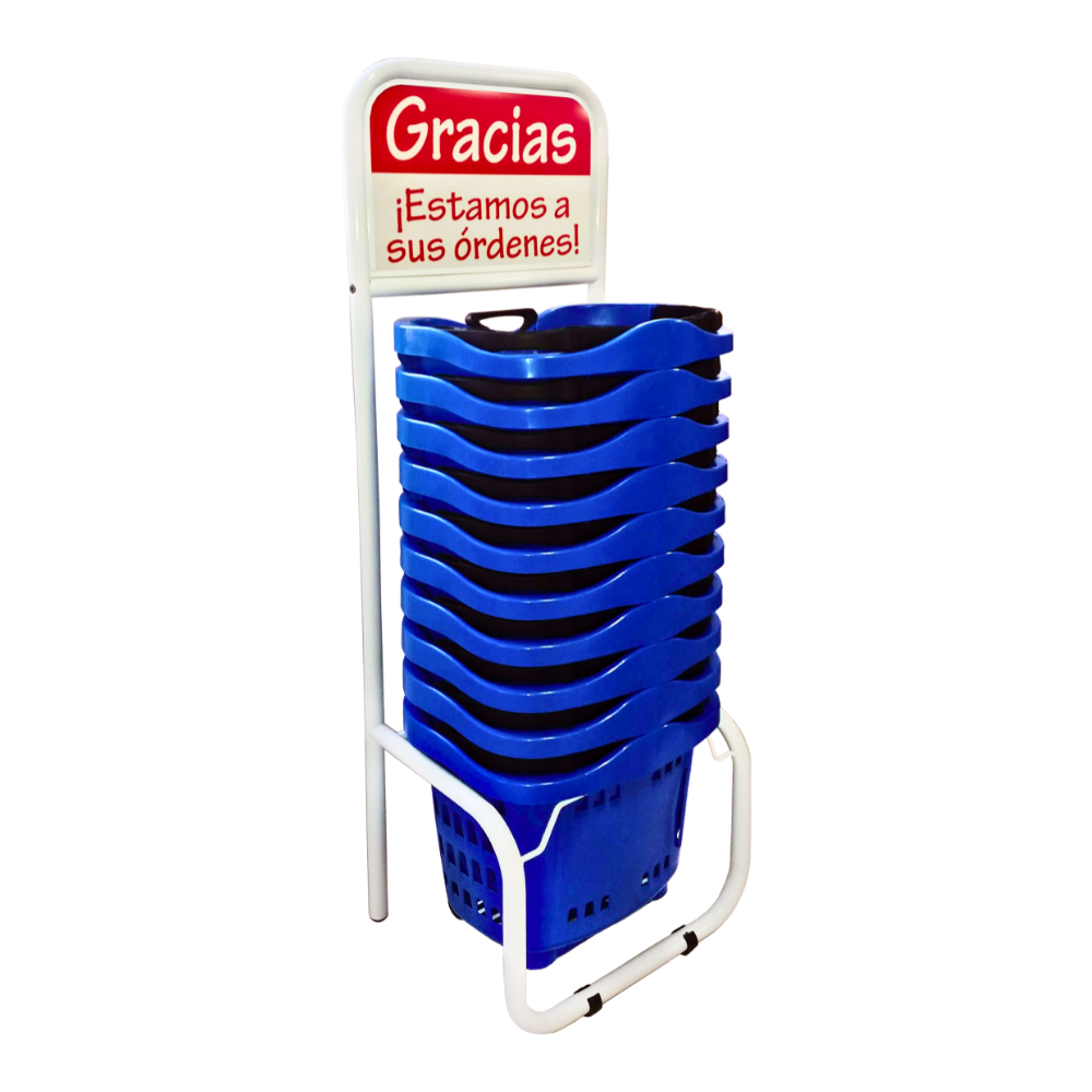 10 Eurocanastillas + Rack Organizador