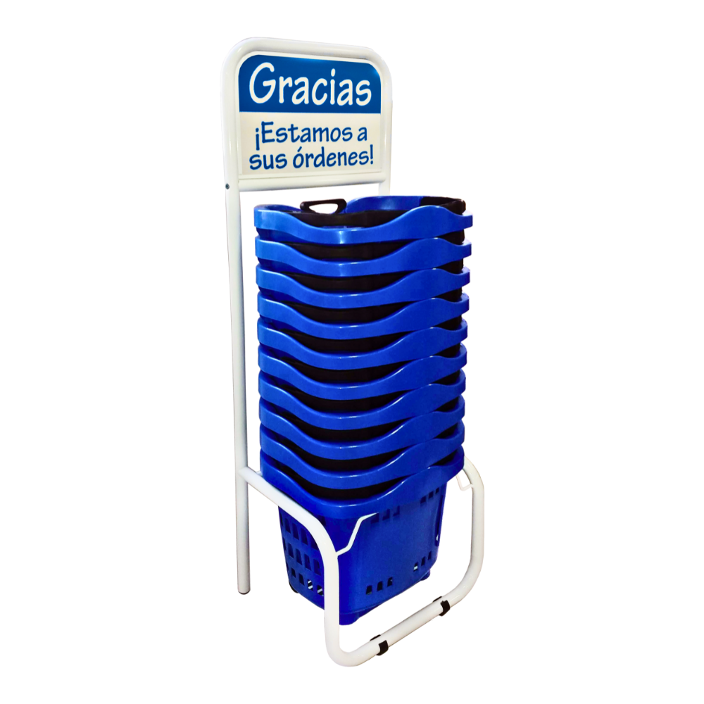 10 Eurocanastillas + Rack Organizador