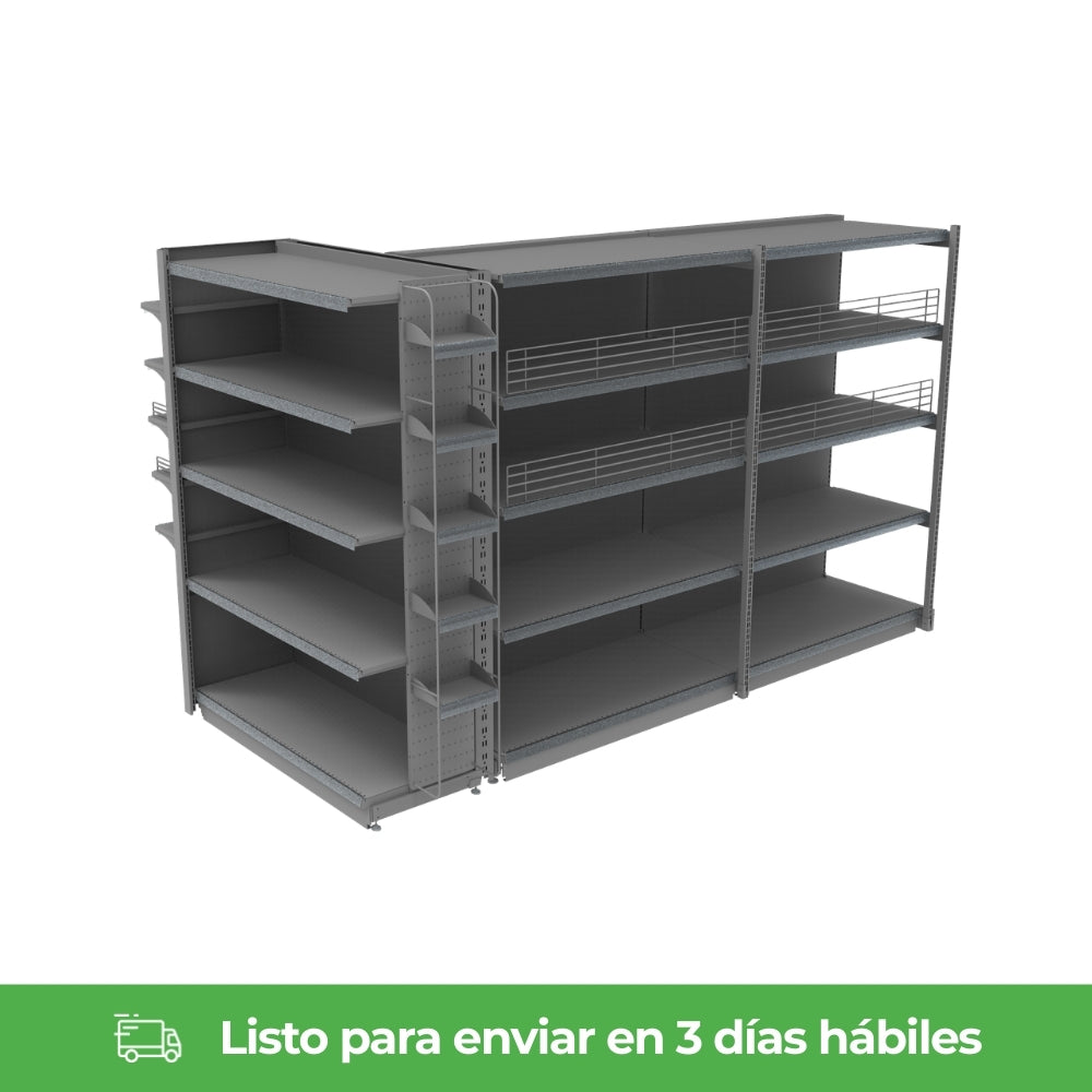 Batería góndola gris metálico FERR