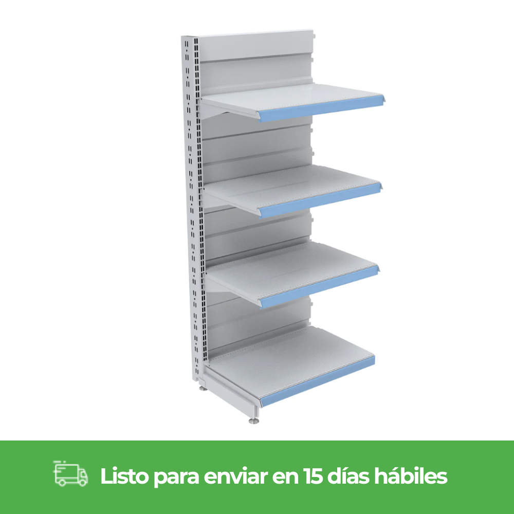 Góndola de pared CAEM alto 143 cm blanco