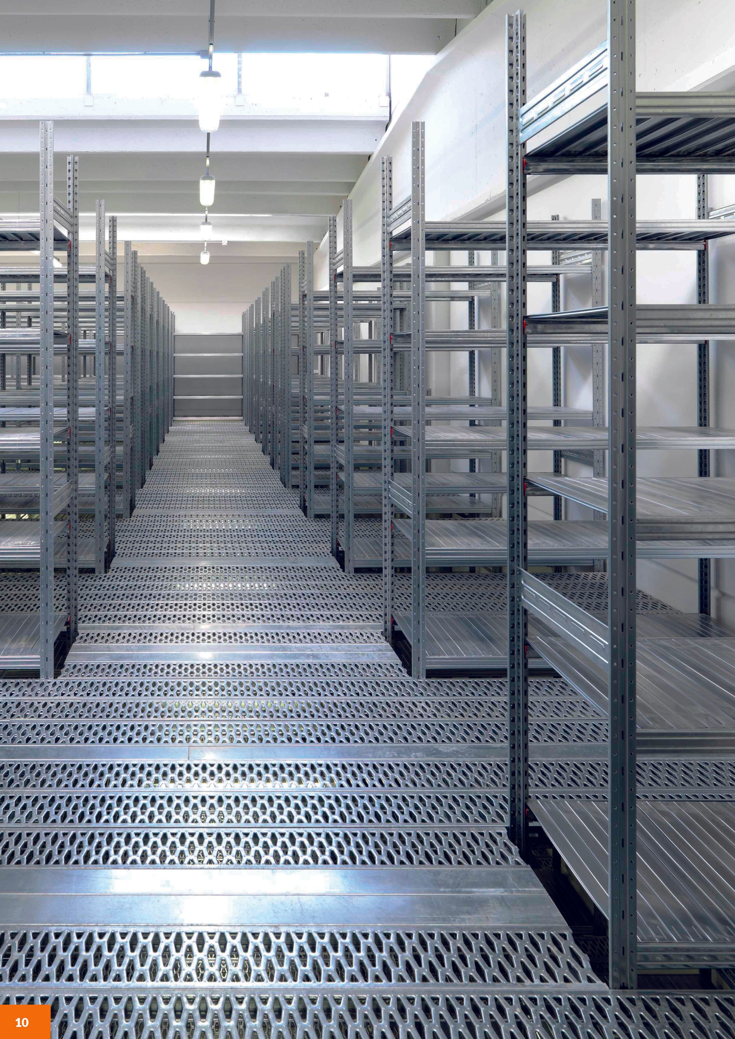 Marco terminal para Estantería UNIZINC