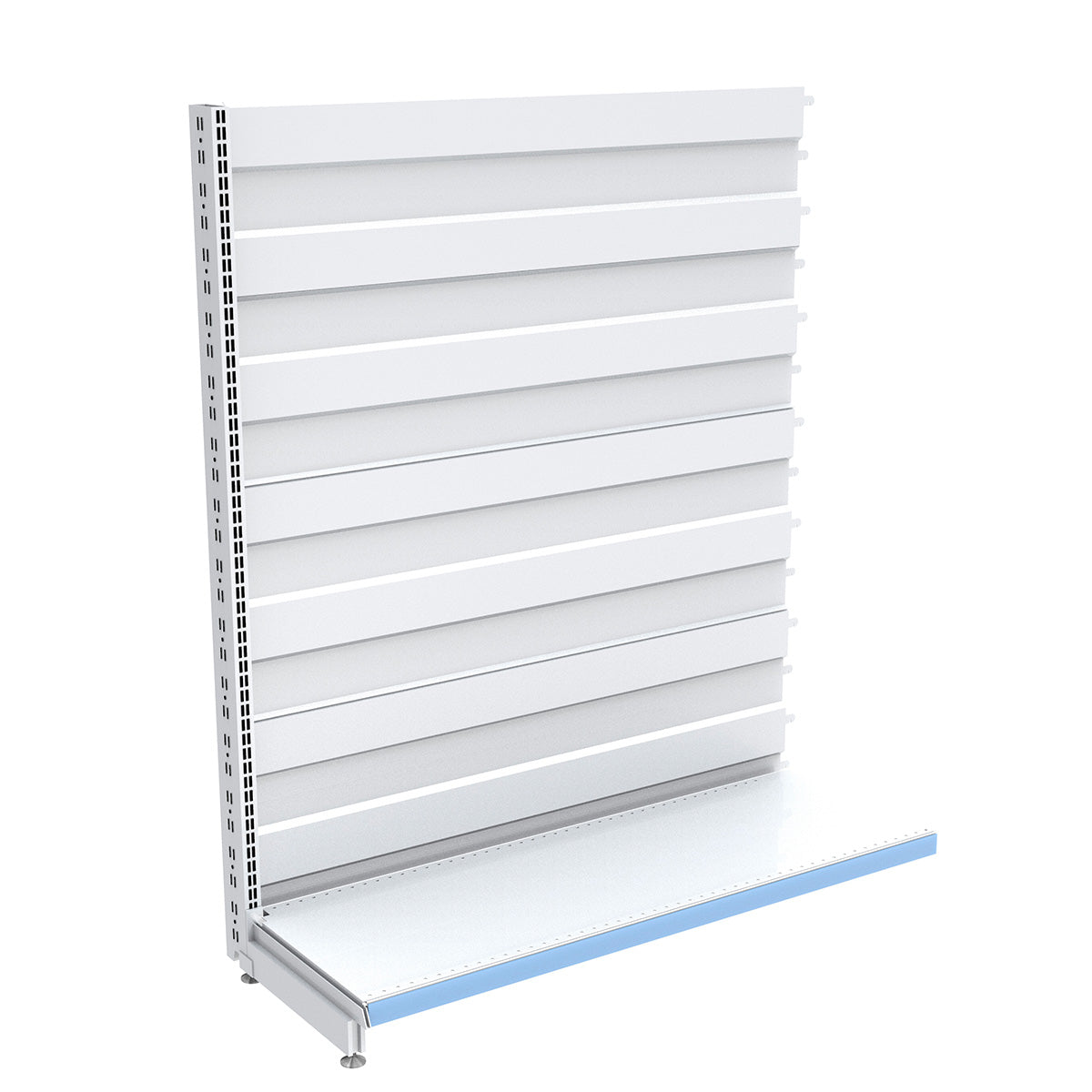 Góndola de pared CAEM alto 143 cm blanco