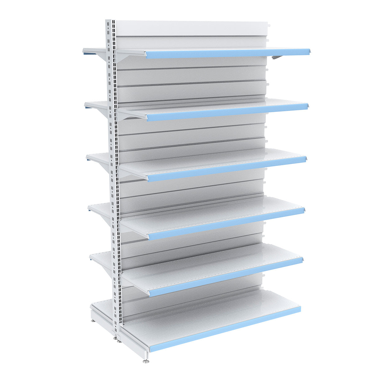 Góndola central CAEM alto 203 cm blanco