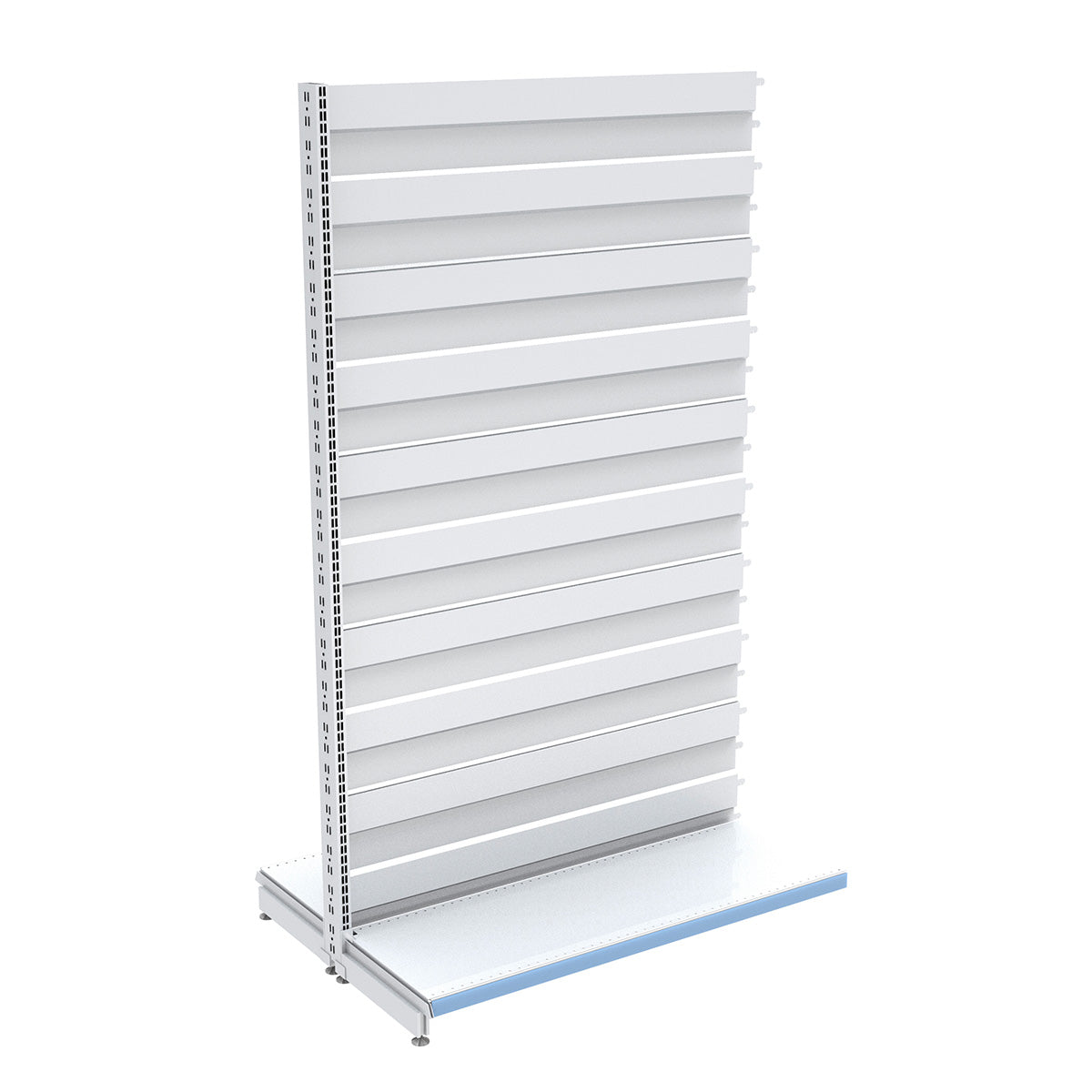 Góndola central CAEM alto 203 cm blanco