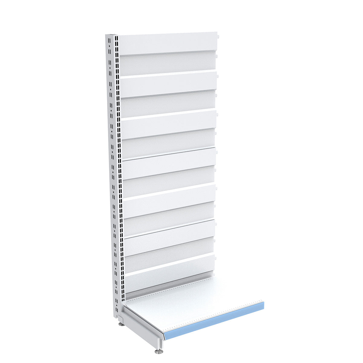 Góndola de pared CAEM alto 143 cm blanco