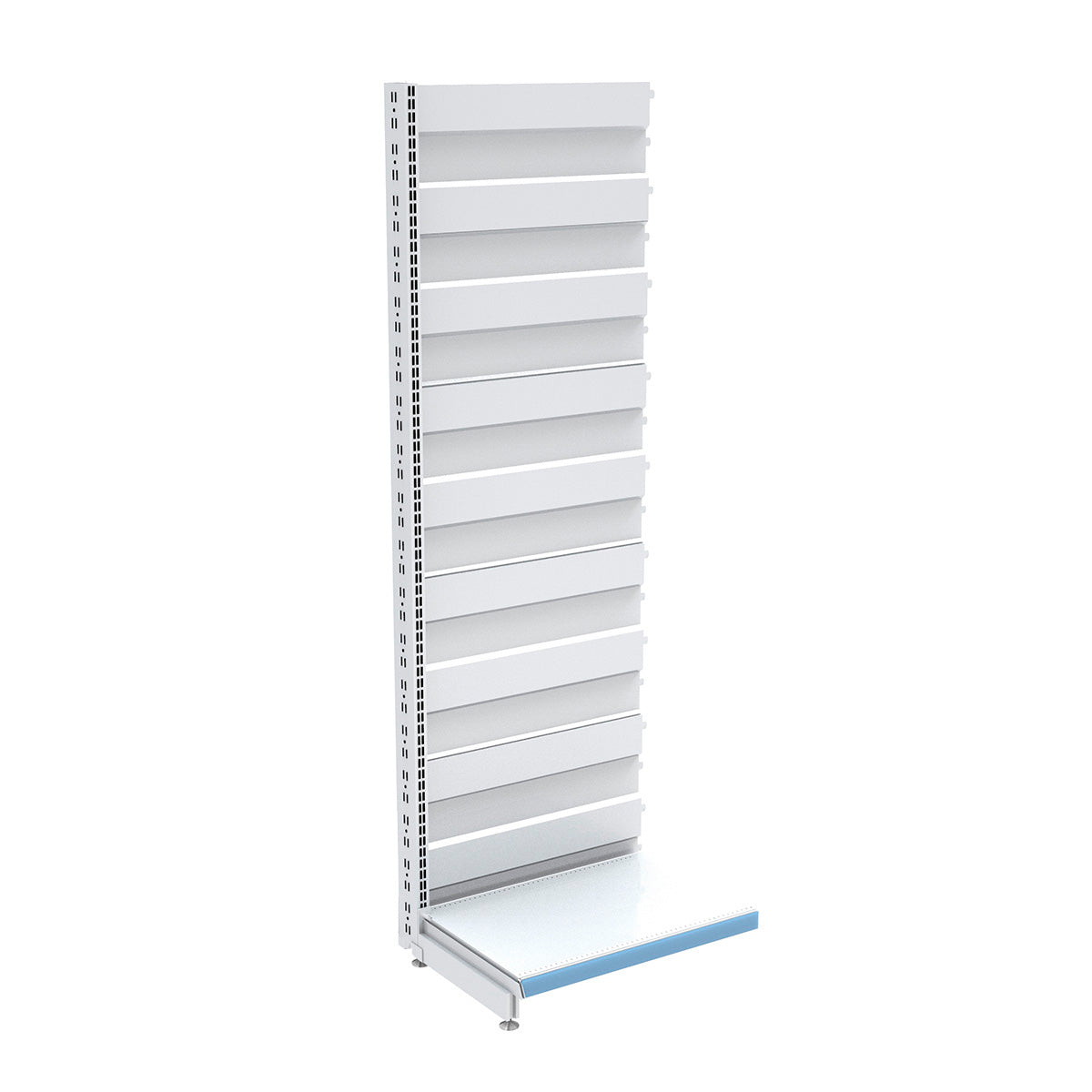 Góndola de pared CAEM alto 183 cm blanco