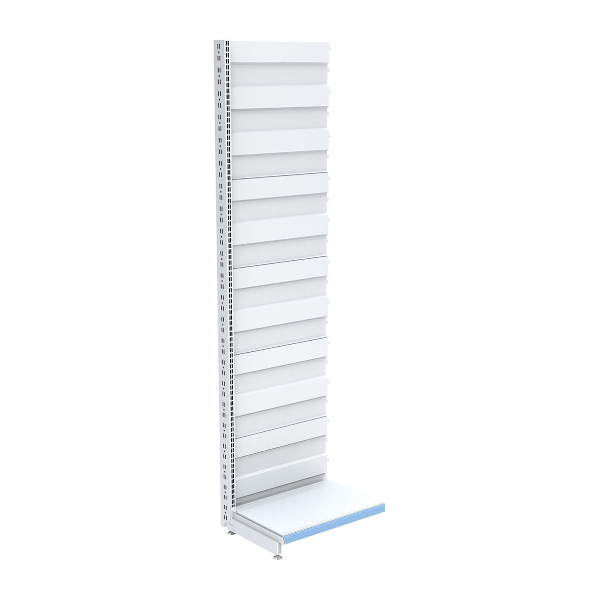 Góndola de pared CAEM alto 203 cm blanco
