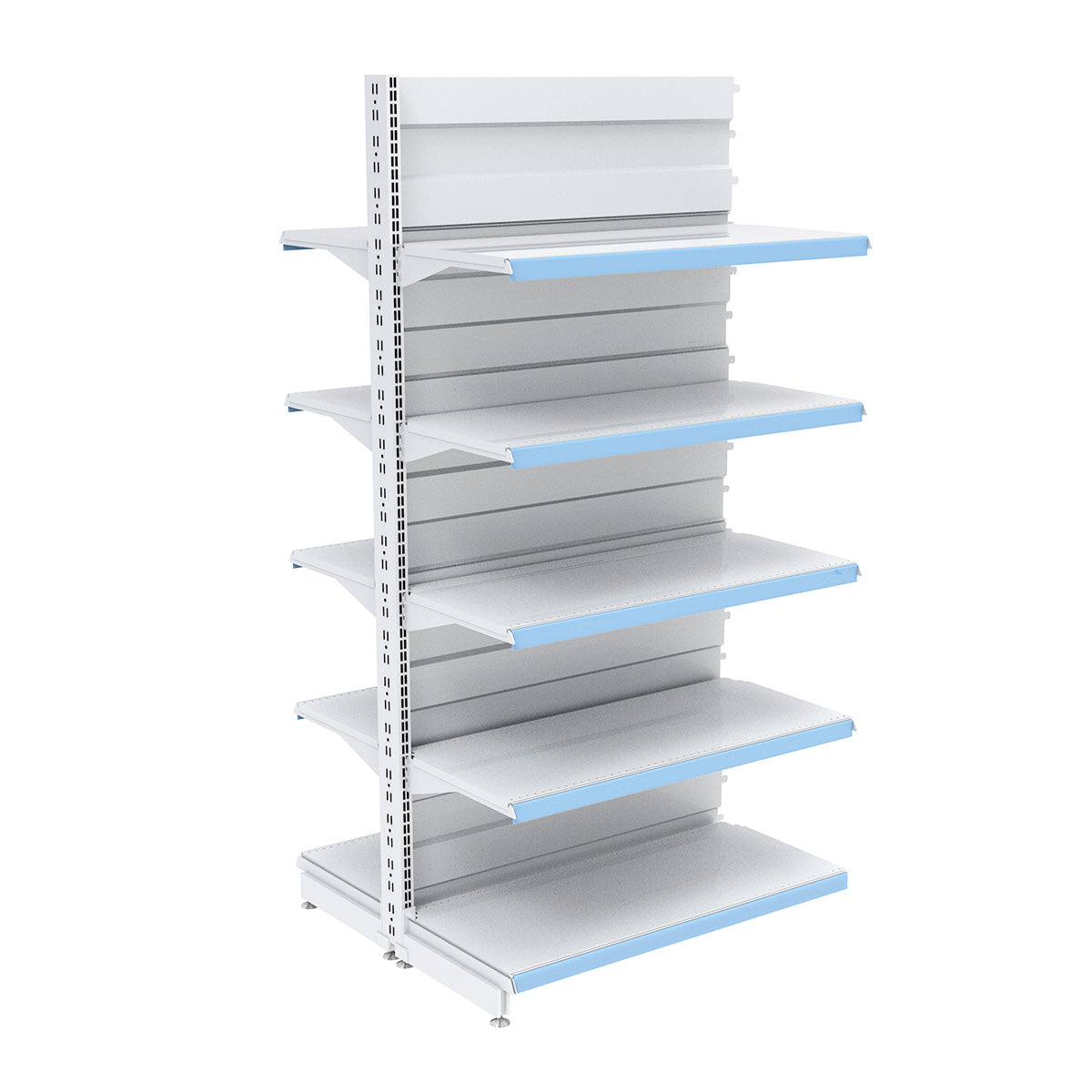 Góndola central CAEM alto 183 cm blanco
