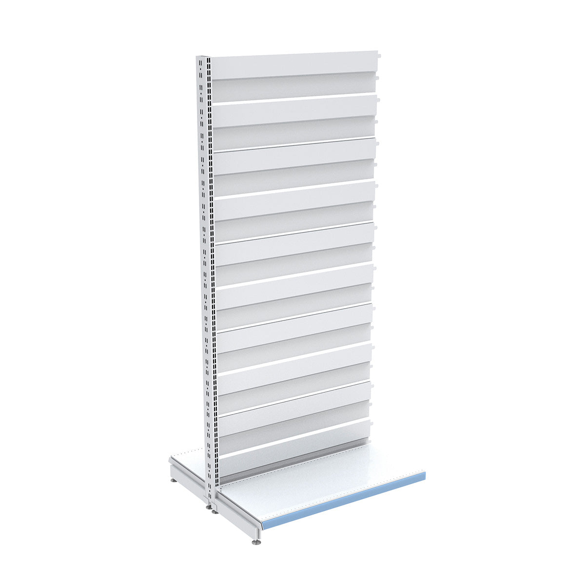 Góndola central CAEM alto 203 cm blanco