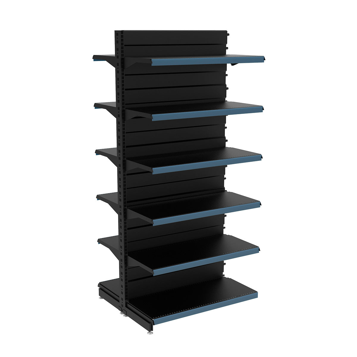 Góndola central CAEM alto 203 cm negro