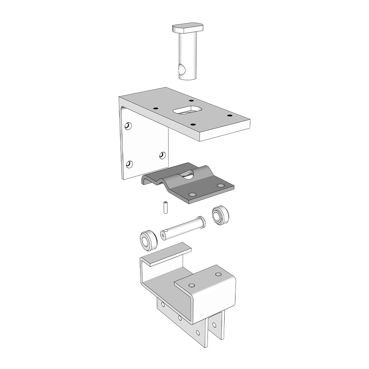 Bisagra inteligente para puerta de alto impacto