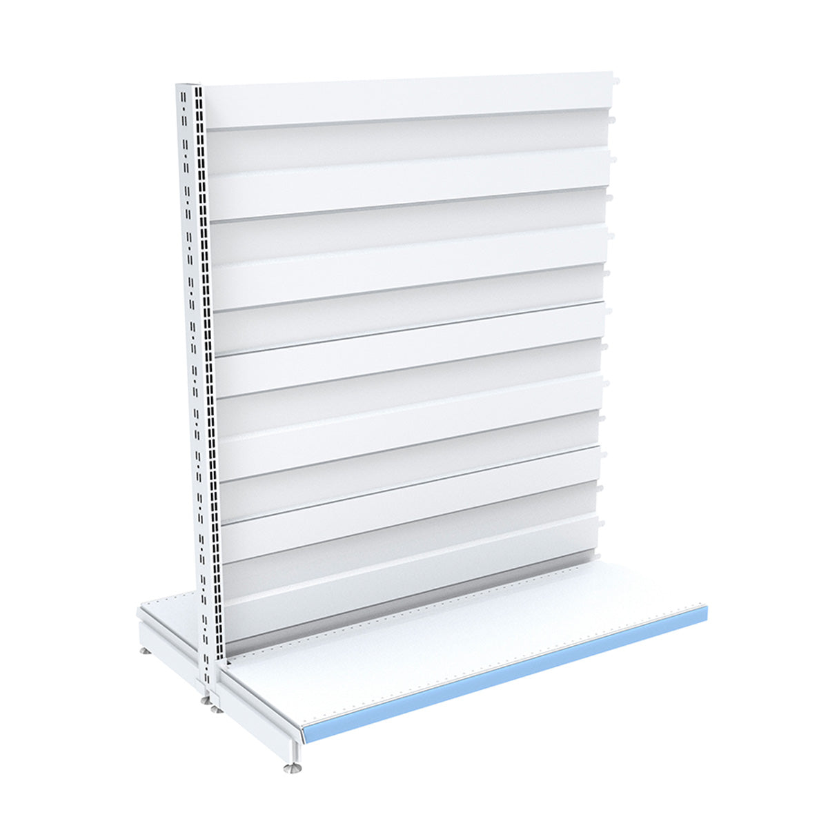 Góndola central CAEM alto 143 cm blanco