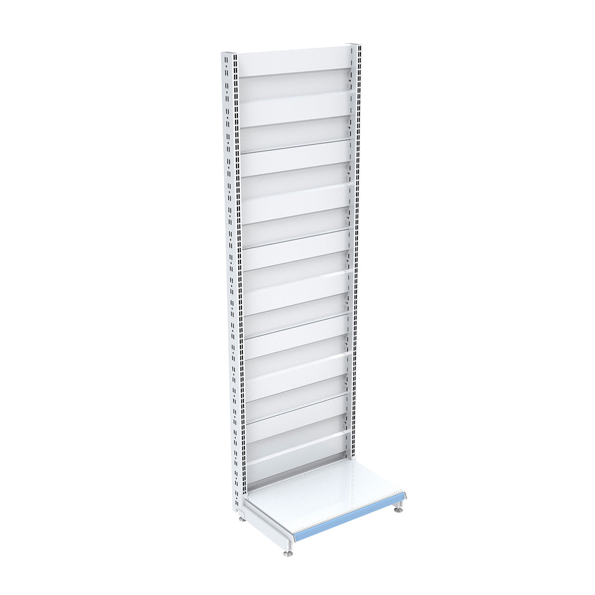 Cabecera góndola CAEM alto 223 cm blanco