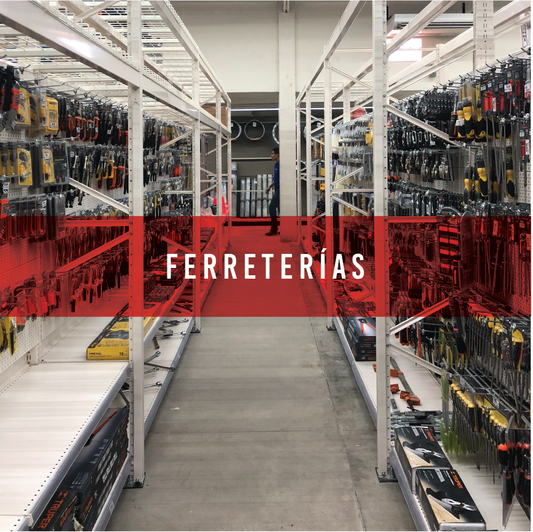Ferreterías: Exhibidores y accesorios