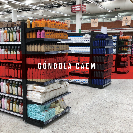 7. Góndola CAEM, Estantería y Racks