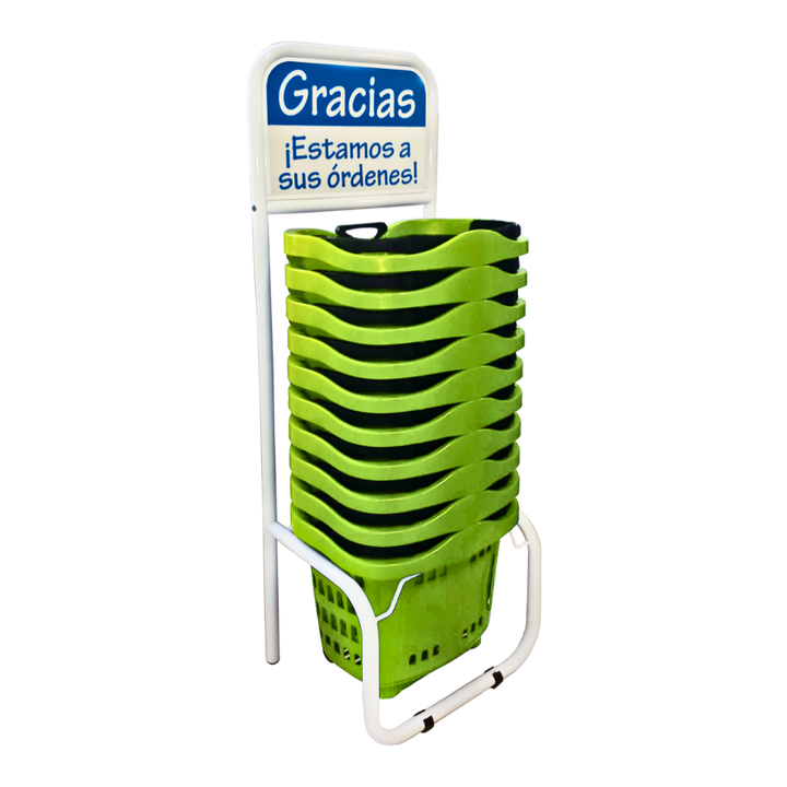 10 Eurocanastillas + Rack Organizador