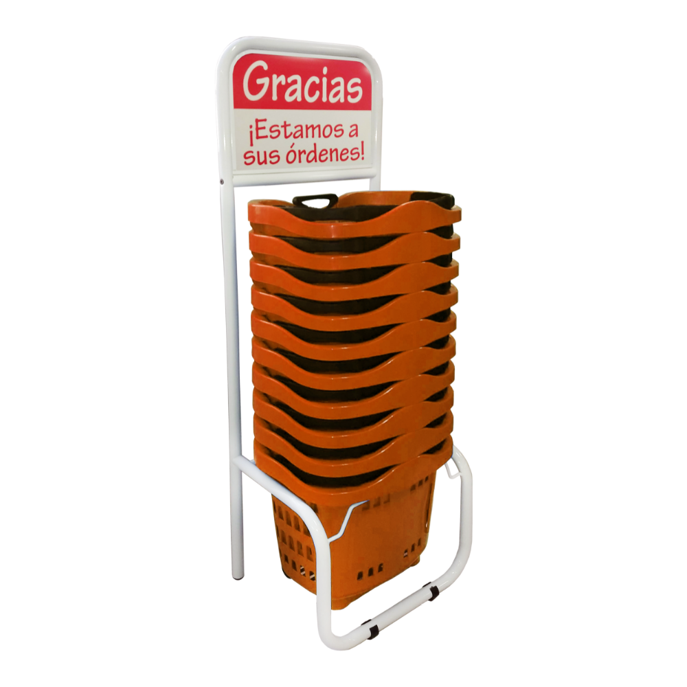 10 Eurocanastillas + Rack Organizador